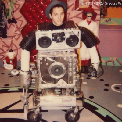 Conky 2000 & Me - Fun Fact - No one had been cast to play Conky so I designed and built him to fit me. When the time came to cast the operator I was the only one who fit inside. You're hired!