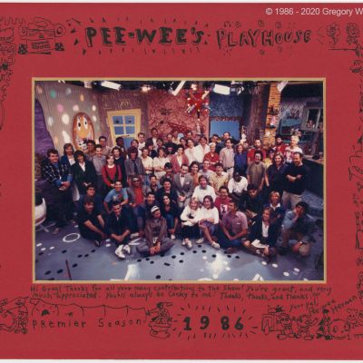 The Playhouse Crew Photo - I'm on the left about halfway back in the grey shirt